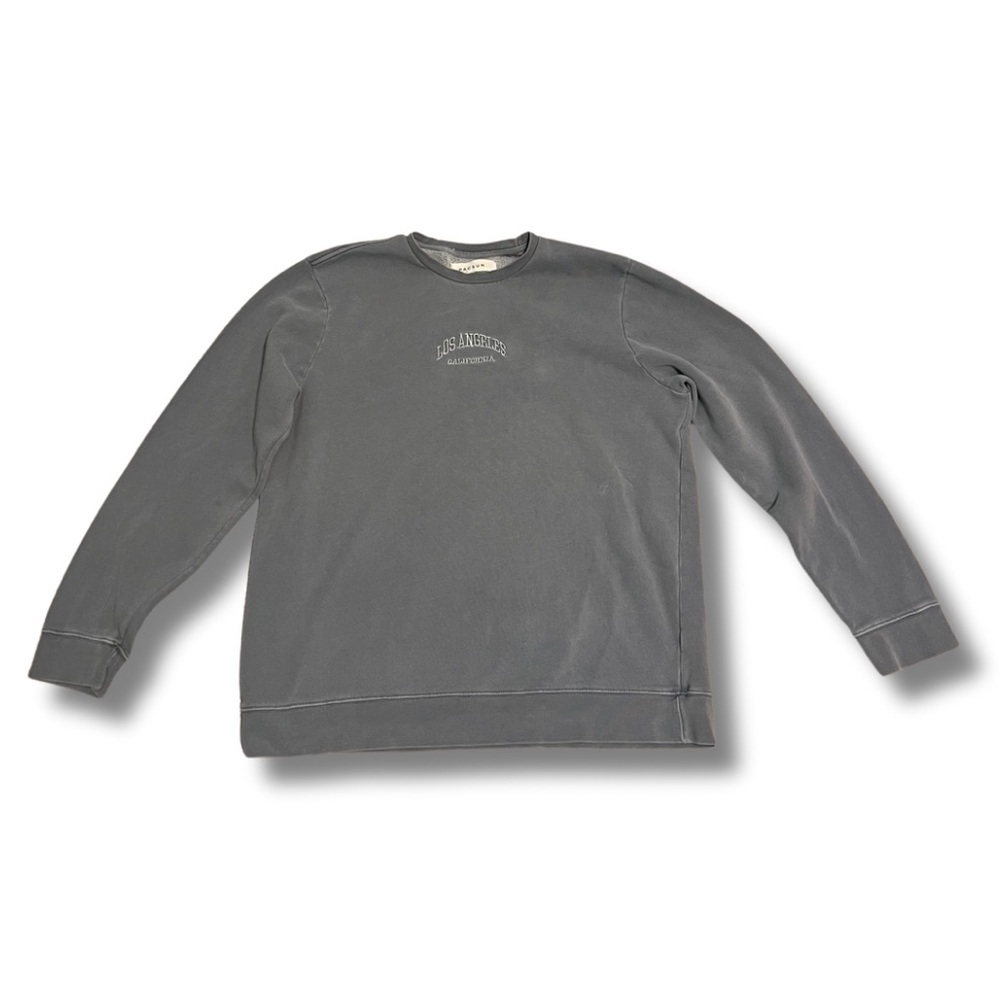 PacSun Washed Los Angeles Embroidered Crewneck